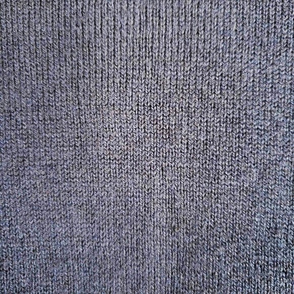 LL Bean Sweater Men’s Size XXL Navy Blue CashmereCotton Pullover V-Neck Knit New - Picture 5 of 9